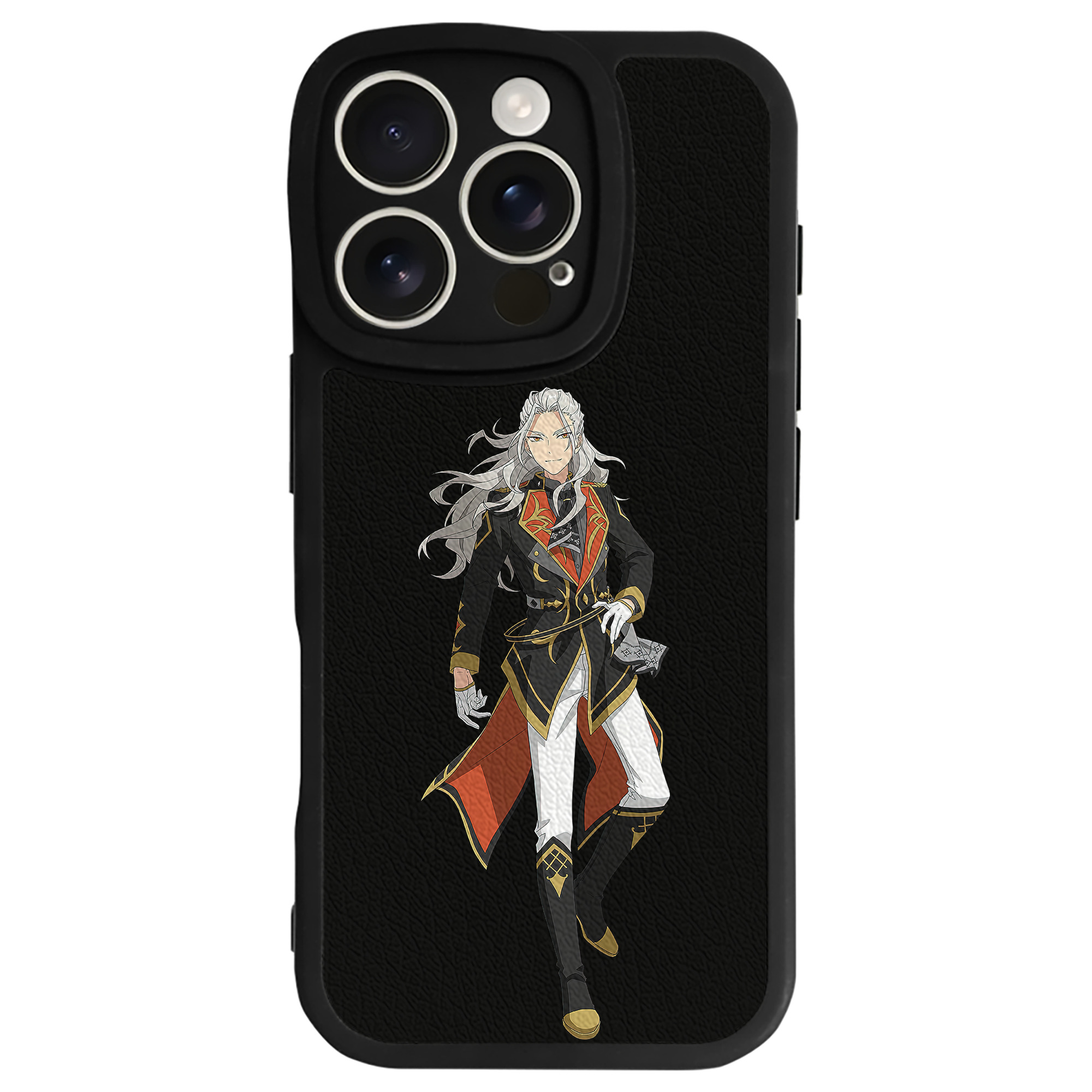 （画像用） あんさんぶるスターズ! Ensemble Stars 【iPhone 16シリーズ対応】シリコンスマホケース（レザー調） 材質：シリコン